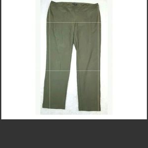 COPY - Eileen Fisher Olive Green Knit Pants Sz La…